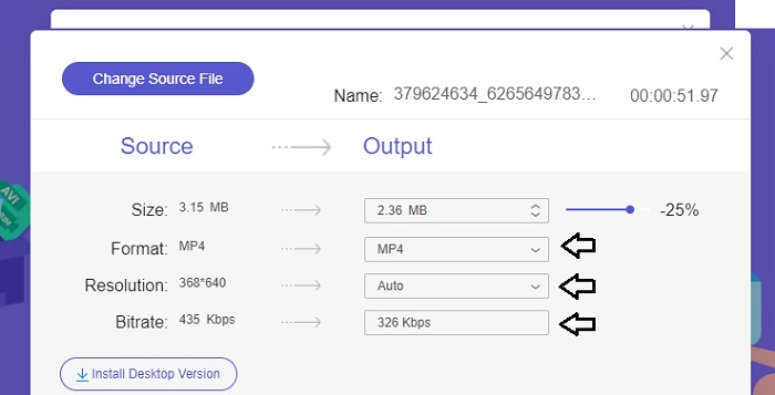 Move Slider FVC Online