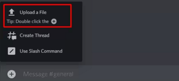 อัพโหลด Discord