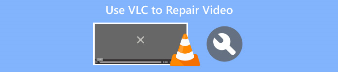 استخدم VLC لإصلاح الفيديو