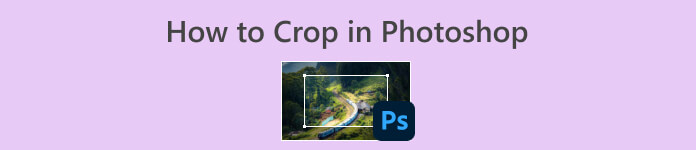 วิธีการครอบตัดใน Photoshop