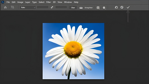 บันทึกไฟล์ครอบตัด Photoshop