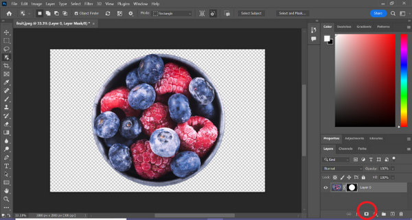 How to cut out an image in Photoshop