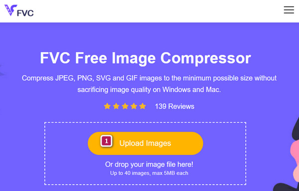 FVC Descarregar fitxers gratuïts del compressor d'imatges