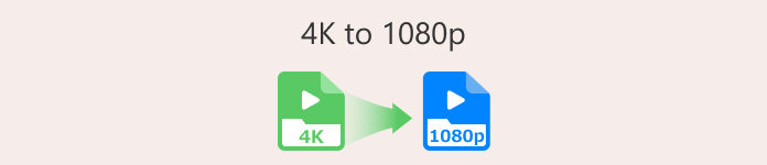 4K עד 1080p