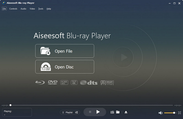 Aiseesoft Blu-ray-speler geopend