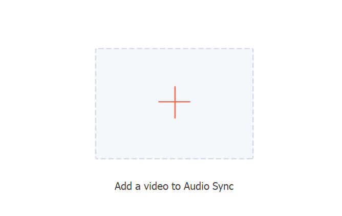 Audio Sync FVC Video Converter Ultimate Klikk på Legg til en video til Audio Sync