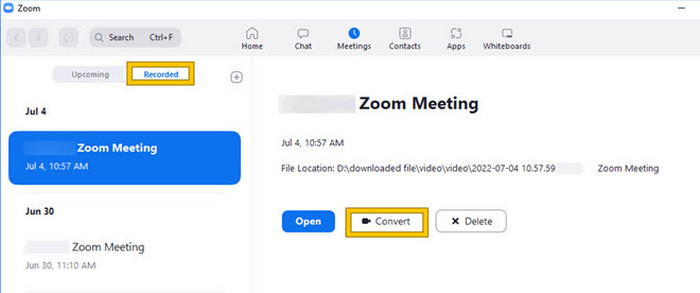 Zoom MP4-Client konvertieren