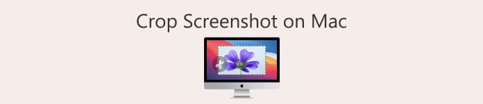 Beskær skærmbillede på Mac