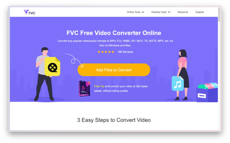 HTML MP4 FVC Add