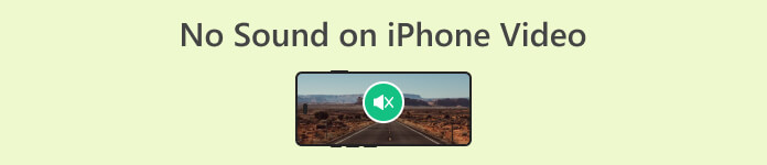 iPhone वीडियो पर कोई ध्वनि नहीं