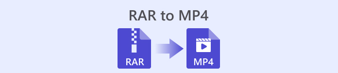 RAR'dan MP4'ye