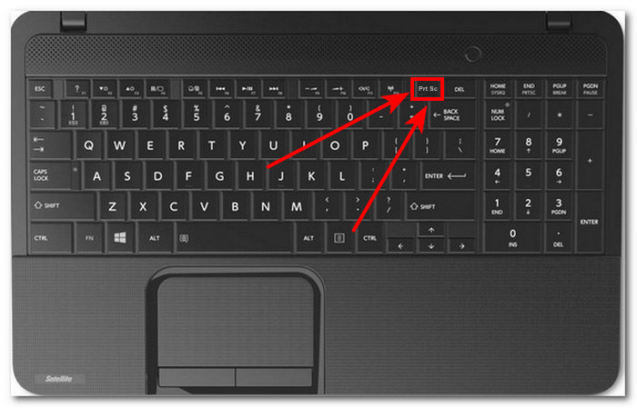 Screenshot Tastatur