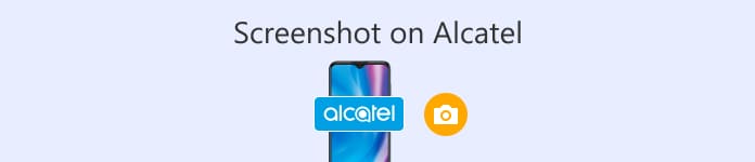 Petikan skrin pada Alcatel