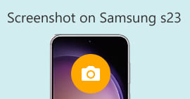 Screenshot op Samsung S23-s