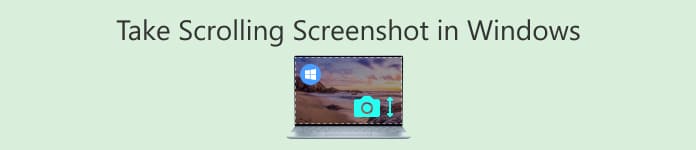 Prendre des captures d'écran avec défilement Windows