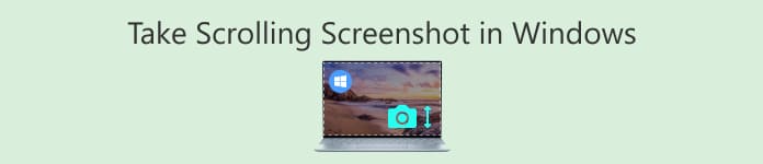 स्क्रॉलिंग स्क्रीनशॉट लें विंडोज़