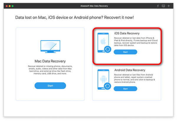 Aiseesoft Recuperación de Datos Recuperación de Datos de Mac