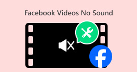 Facebook-videoer Ingen lyd