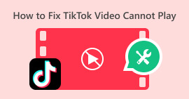 Arreglar el video de Tiktok no se puede reproducir
