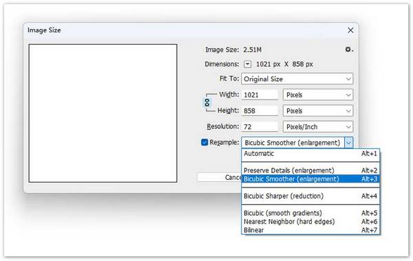 Cambiar la configuración de la imagen