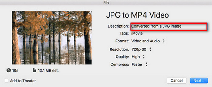 Converteer Jpg naar Mpg Imovie Converteren