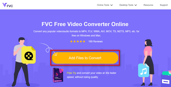 Fvc Free Video Converter Online Tambahkan File untuk Dikonversi