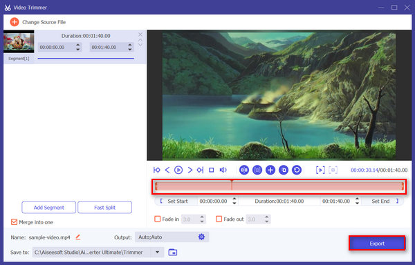 FVC Video Converter Ultimate Trim