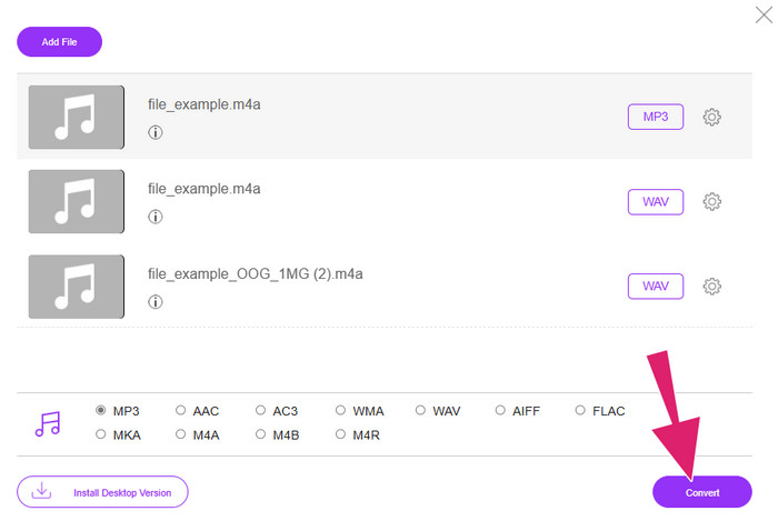 M4a Wav Mp3 Online Muunna