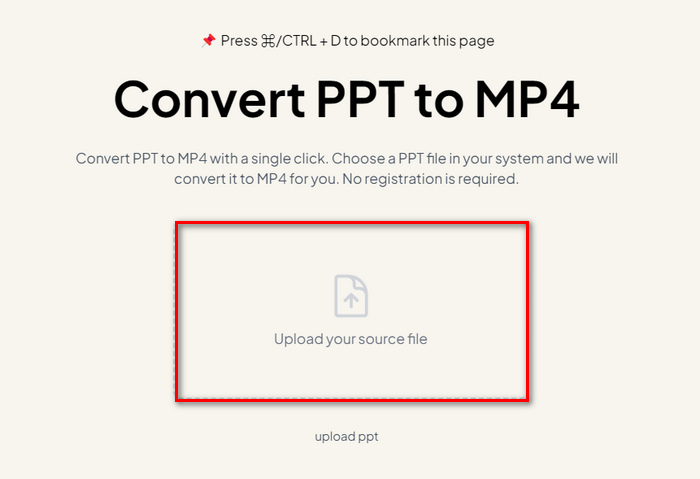 Magicslides Ppt to Mp4 Upload File