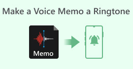 वॉयस मेमो को रिंगटोन बनाएं