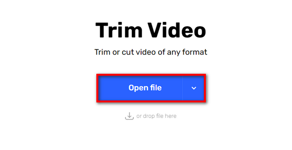 Online Video Cutter Přidat video