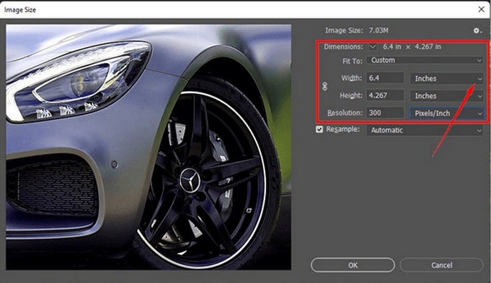 Photoshop Image Size Inches