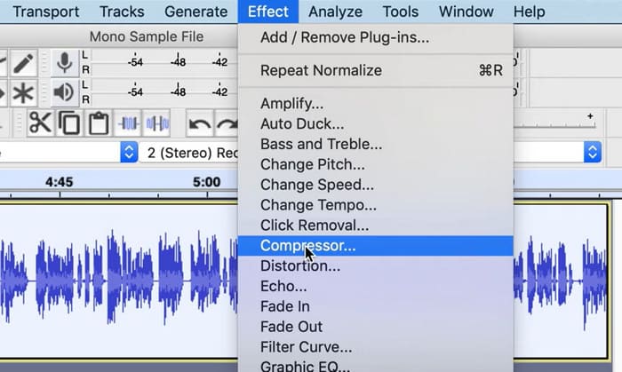 Wav Audacity Compressor