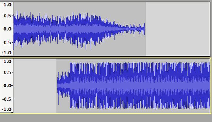 Audacity Crossfade