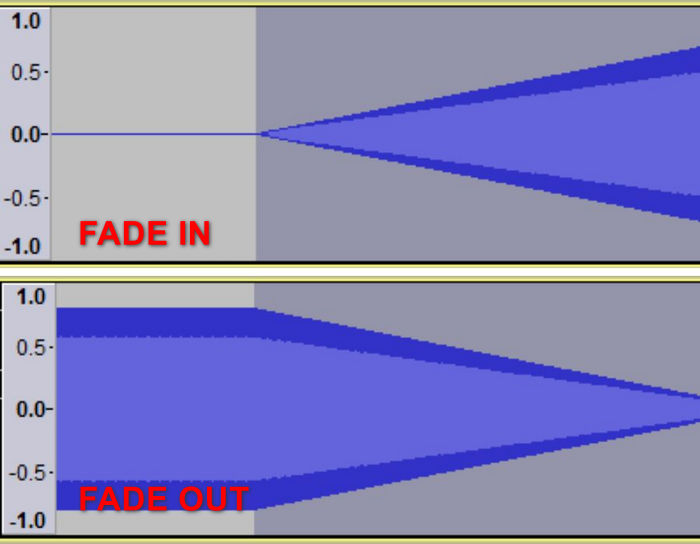 Audacity Linear Fade