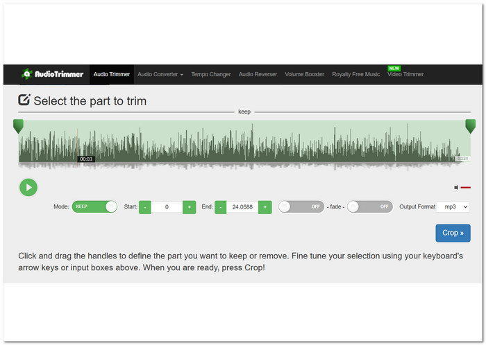 Audio Trimmer