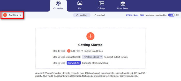 Combina file WMA Video Converter Ultimate Aggiungi file