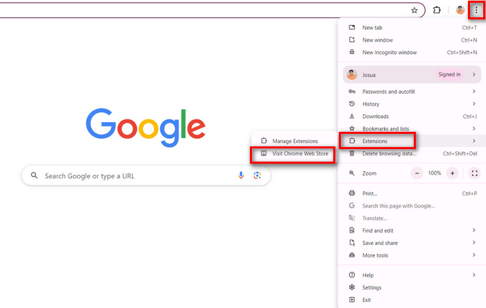 Png संपीड़ित करें Chrome वेब स्टोर पर जाएं