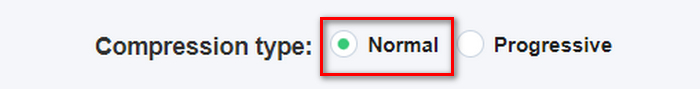 Duplichecker Choose Type of Compression