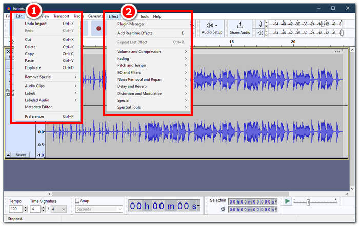 Edit And Effect Tools