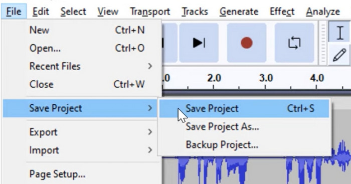 WMA-Dateien bearbeiten Audacity Export