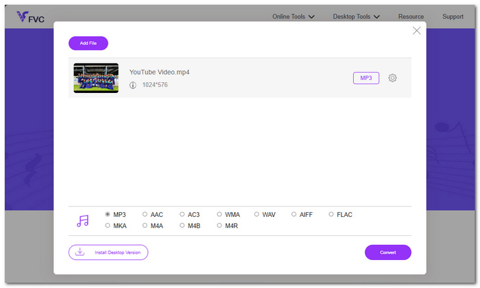 Kostenloser FVC-Audio-Cutter