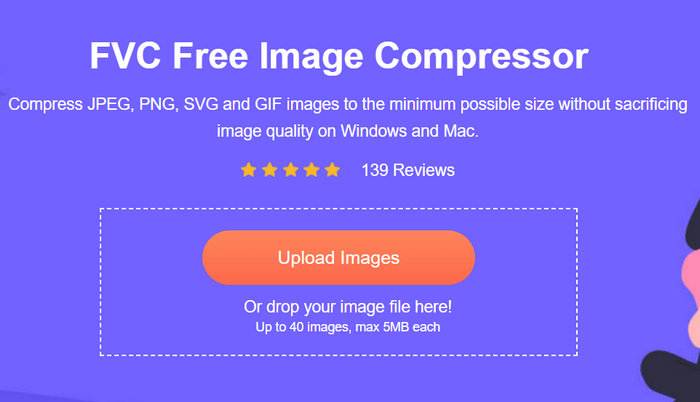 Fvc Free Image Compressor Upload Images