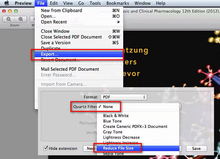 Preview Compress Pdf Size Mac