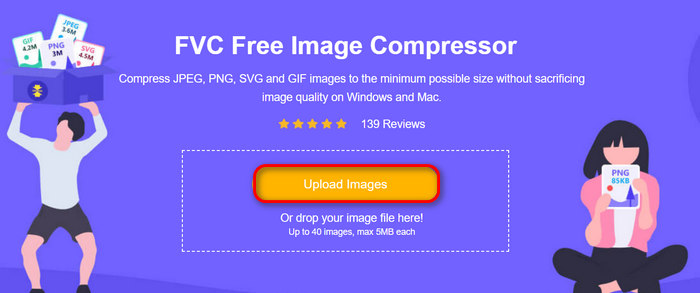 Fvc Free Image Compressor Upload Images