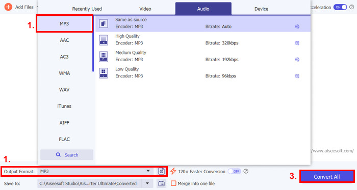 Fvc Vcu iPhone no tiene salida de sonido Convertir formato