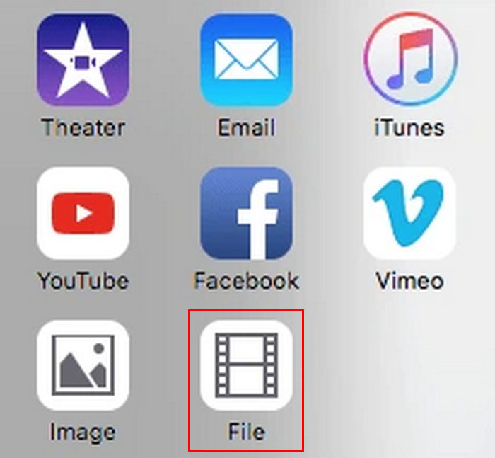 Separa l'àudio del vídeo Imovie Share