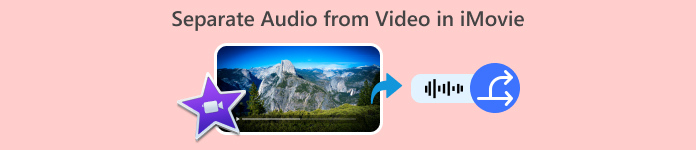 Separa l'àudio del vídeo a Imovie