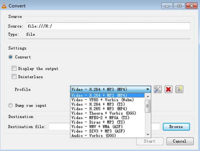 Vlc Aggiungi WMA