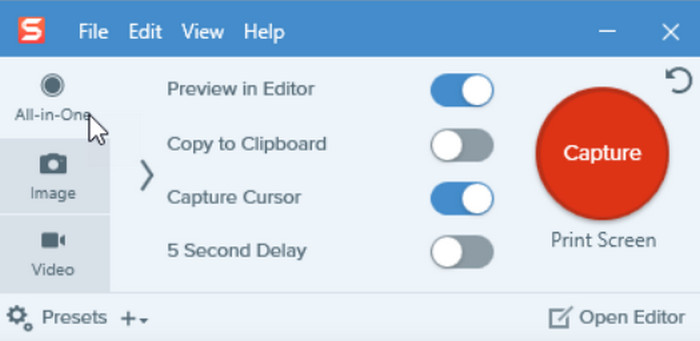 Capture Snagit